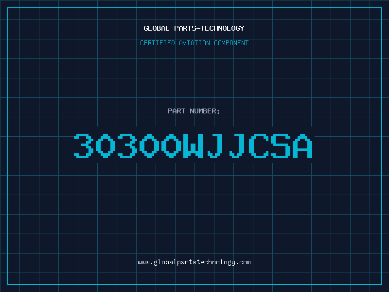 Aviation Part 30300WJJCSA
