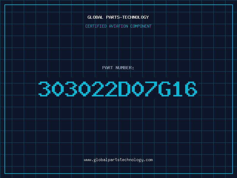 Aviation Part 303022D07G16