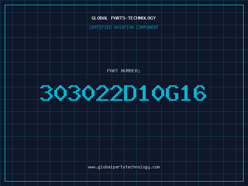 Aviation Part 303022D10G16