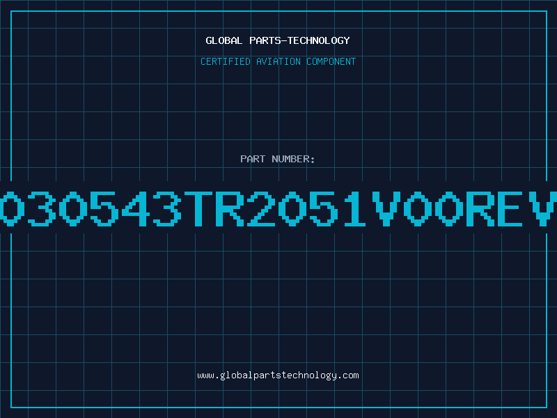 Aviation Part 3030543TR2051V00REVD