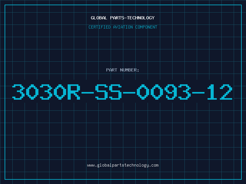 Aviation Part 3030R-SS-0093-12