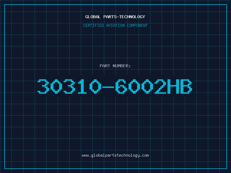 Aviation Part 30310-6002HB