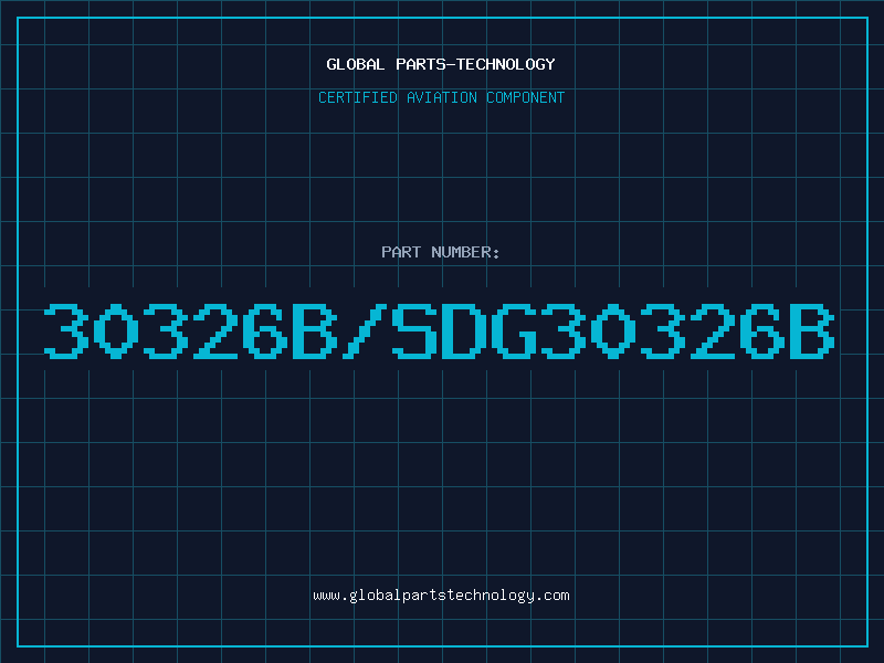 Aviation Part 30326B/SDG30326B