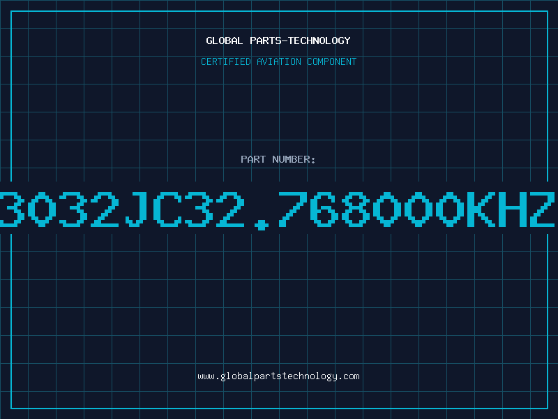 Aviation Part 3032JC32.768000KHZ