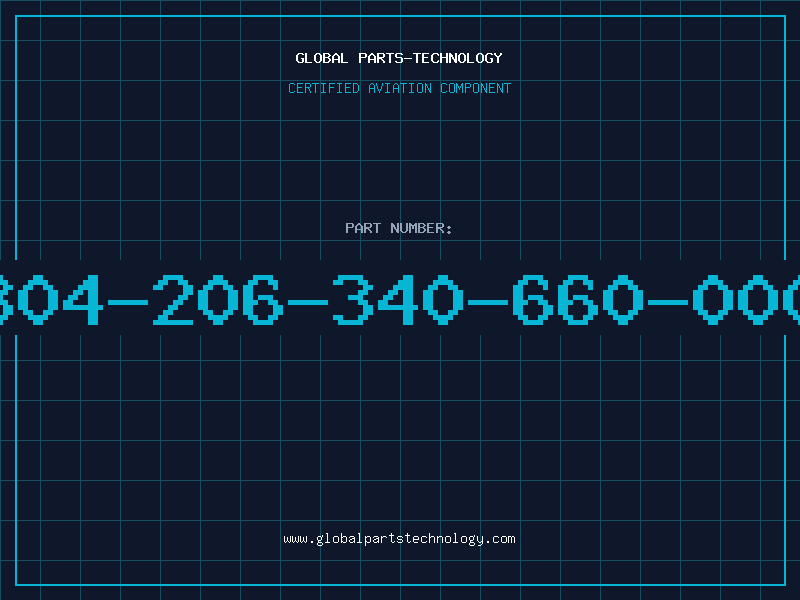 Aviation Part 304-206-340-660-000