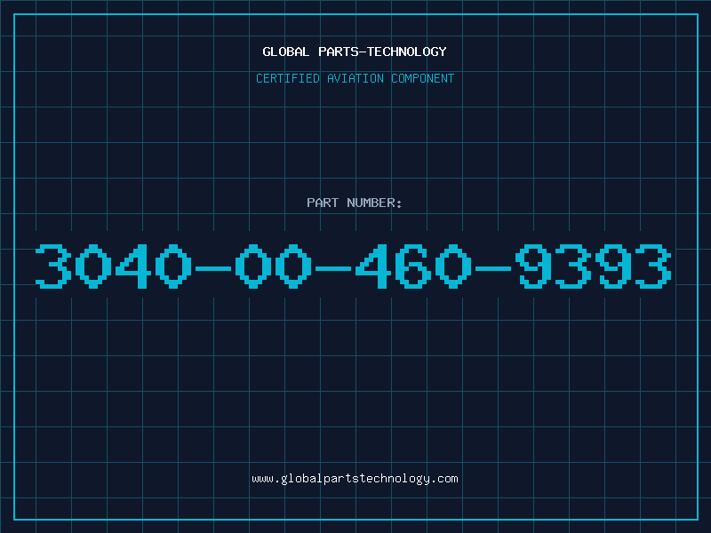 Aviation Part 3040-00-460-9393