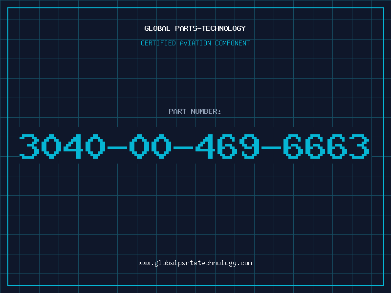Aviation Part 3040-00-469-6663