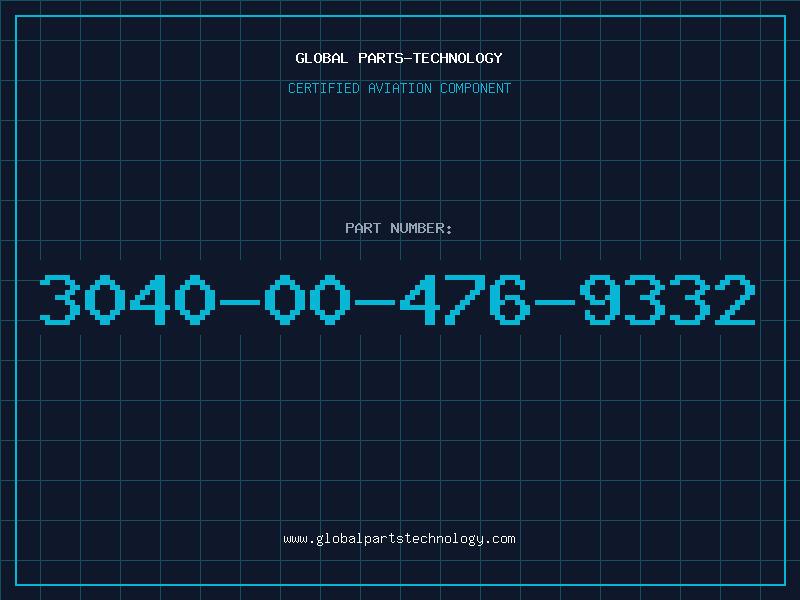 Aviation Part 3040-00-476-9332