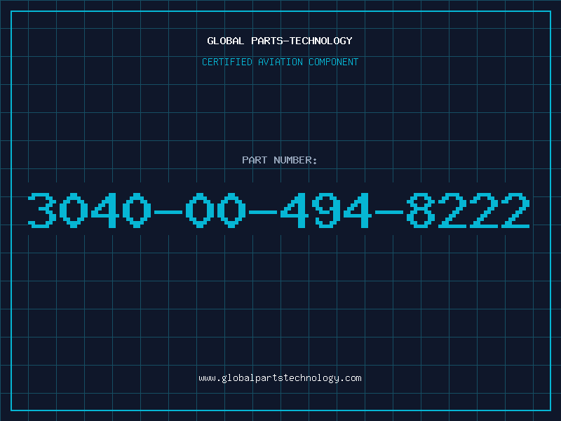 Aviation Part 3040-00-494-8222