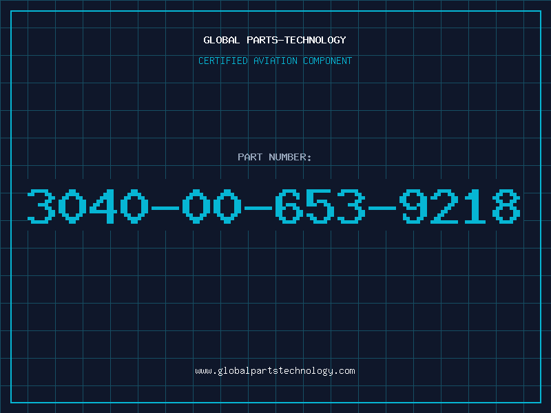 Aviation Part 3040-00-653-9218