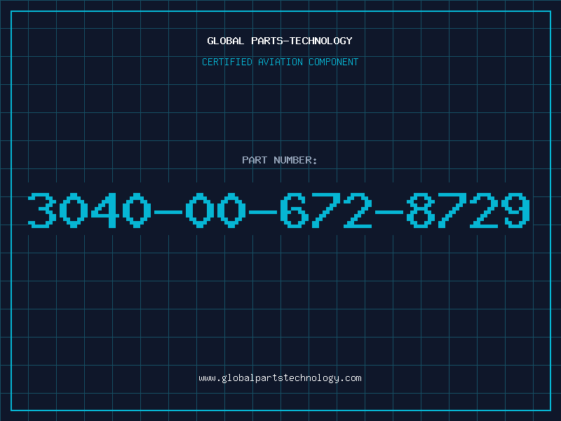 Aviation Part 3040-00-672-8729