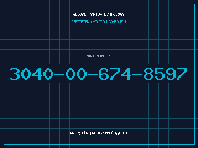 Aviation Part 3040-00-674-8597