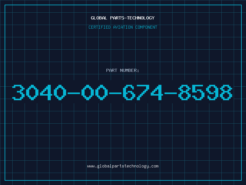 Aviation Part 3040-00-674-8598
