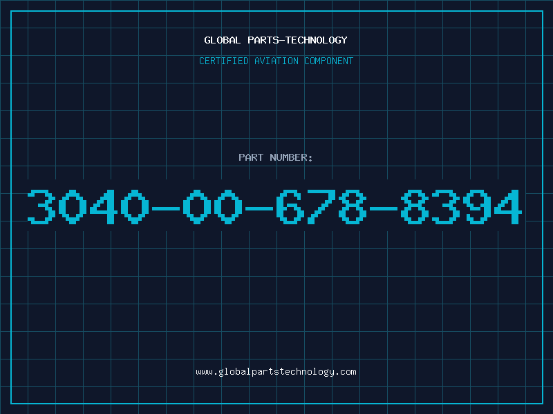 Aviation Part 3040-00-678-8394
