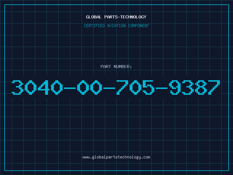 Aviation Part 3040-00-705-9387