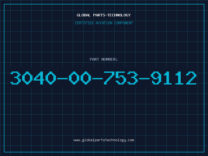Aviation Part 3040-00-753-9112