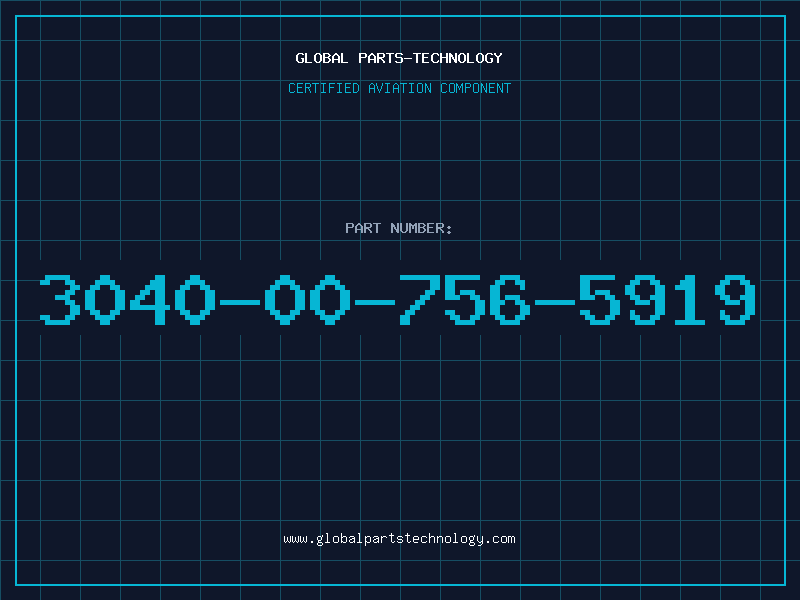 Aviation Part 3040-00-756-5919
