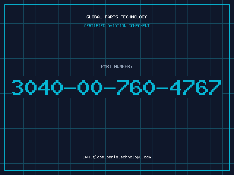 Aviation Part 3040-00-760-4767