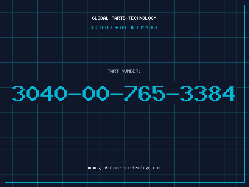 Aviation Part 3040-00-765-3384