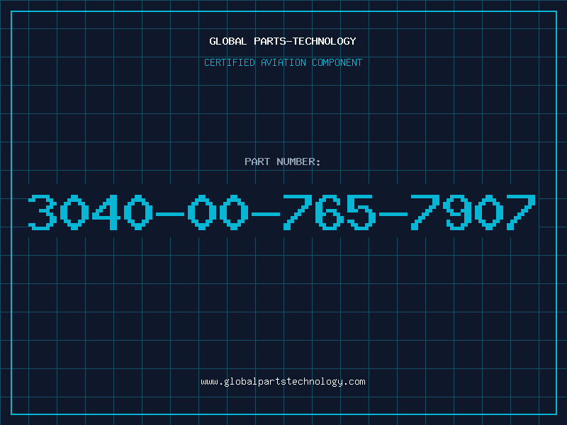 Aviation Part 3040-00-765-7907
