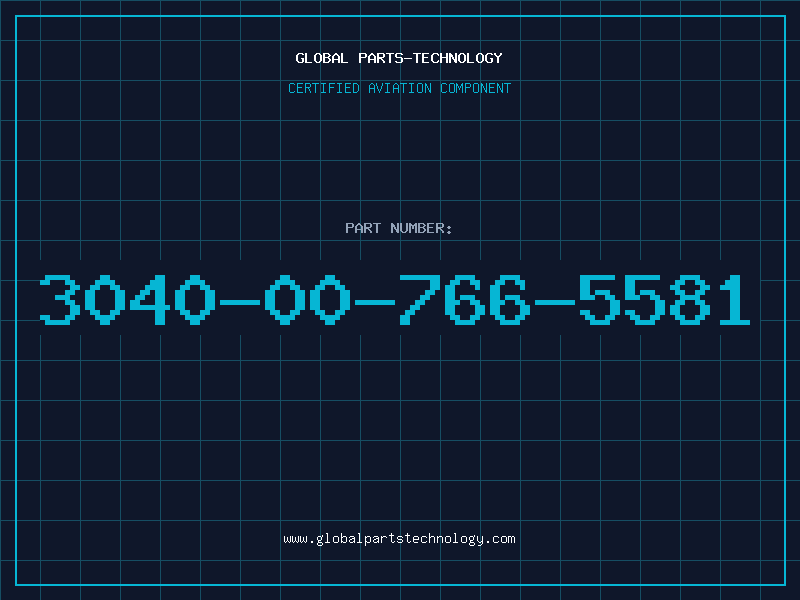 Aviation Part 3040-00-766-5581