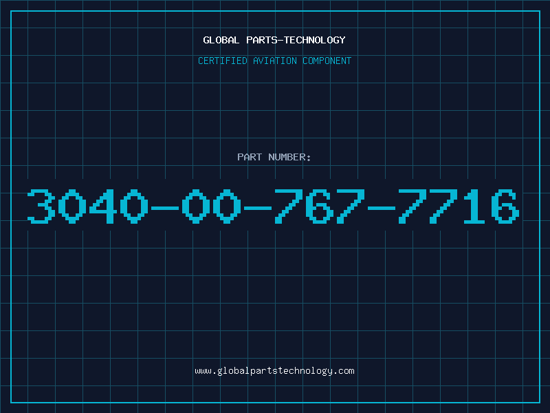 Aviation Part 3040-00-767-7716