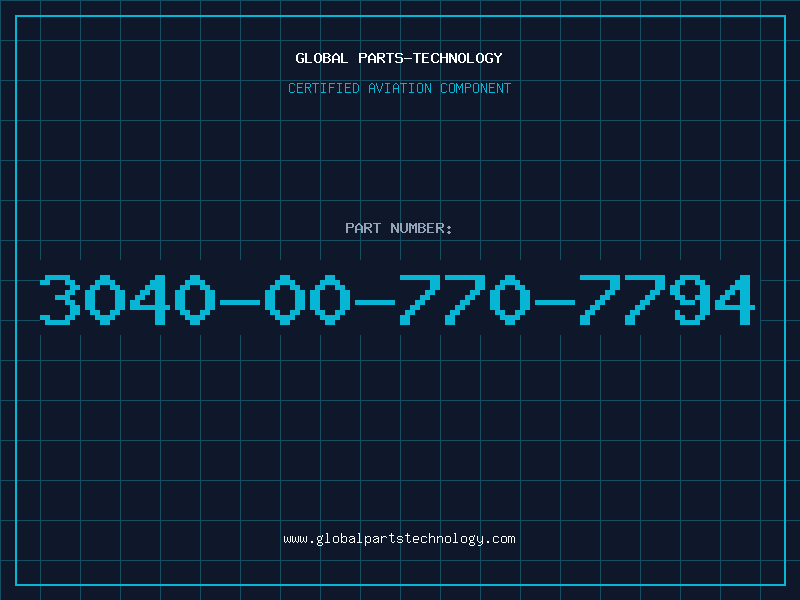 Aviation Part 3040-00-770-7794