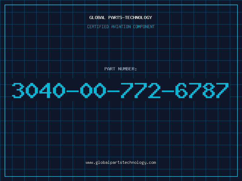 Aviation Part 3040-00-772-6787
