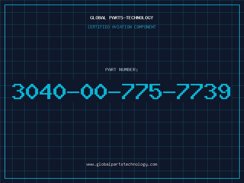 Aviation Part 3040-00-775-7739