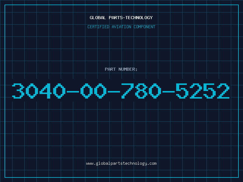 Aviation Part 3040-00-780-5252