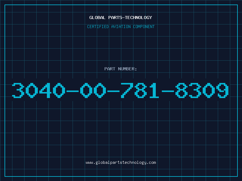 Aviation Part 3040-00-781-8309