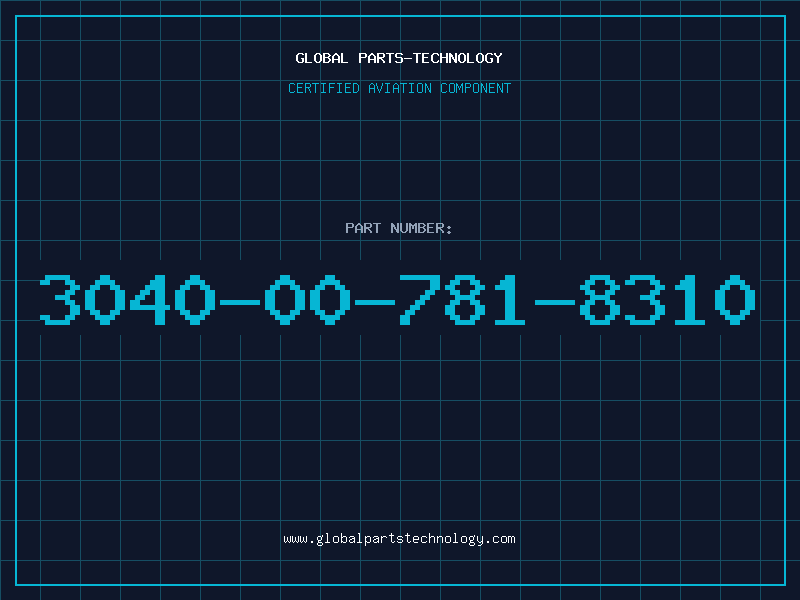 Aviation Part 3040-00-781-8310