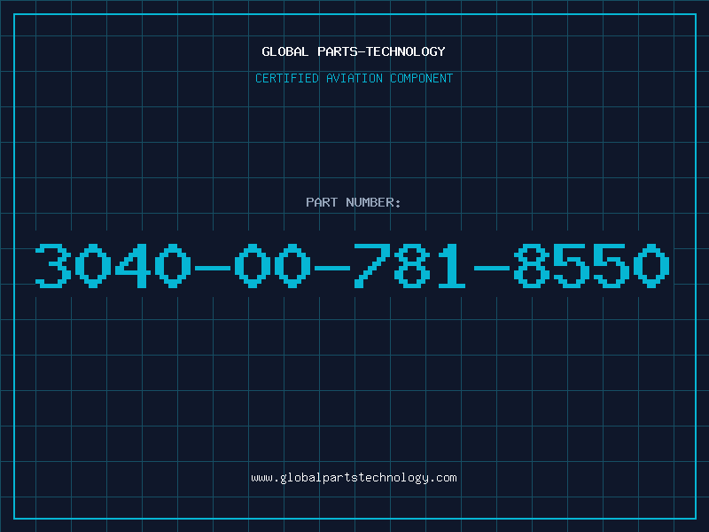 Aviation Part 3040-00-781-8550