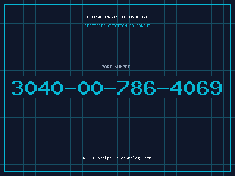Aviation Part 3040-00-786-4069