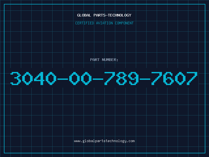 Aviation Part 3040-00-789-7607