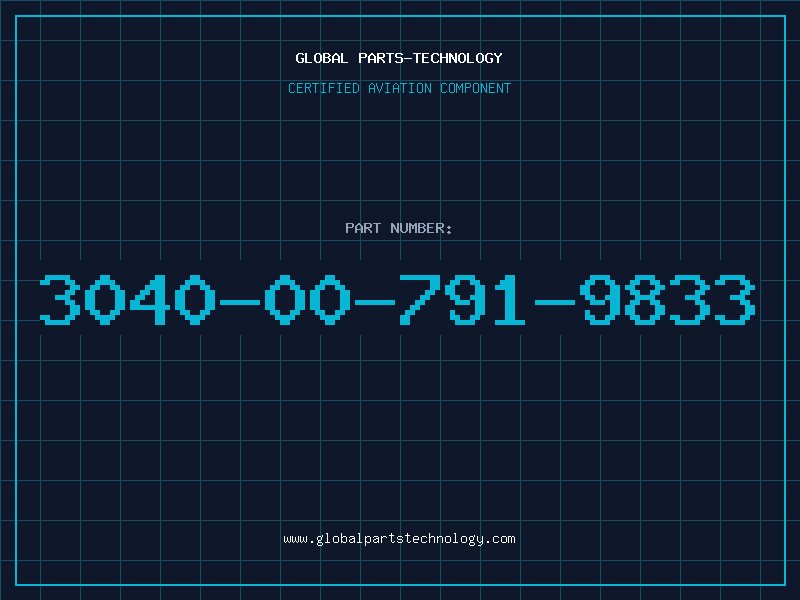 Aviation Part 3040-00-791-9833