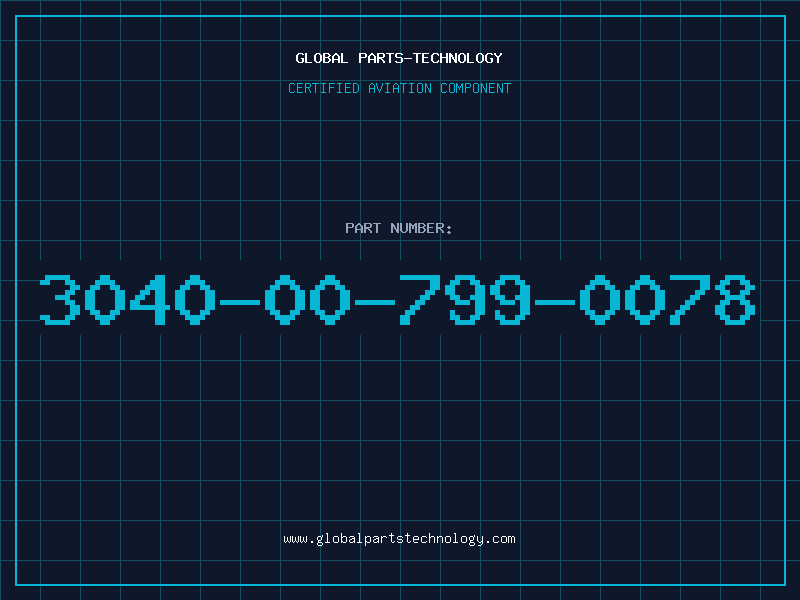 Aviation Part 3040-00-799-0078