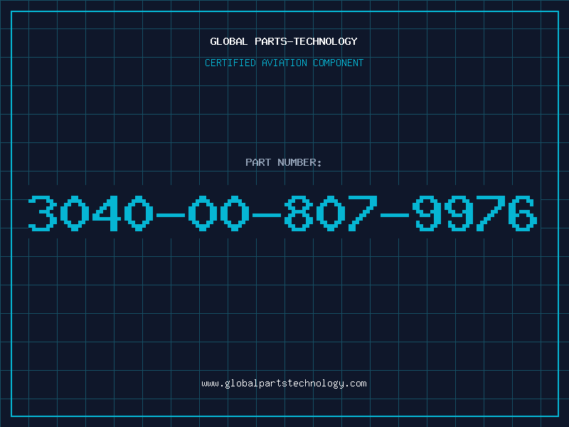 Aviation Part 3040-00-807-9976