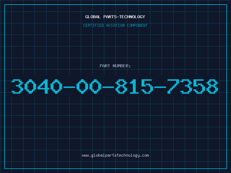 Aviation Part 3040-00-815-7358