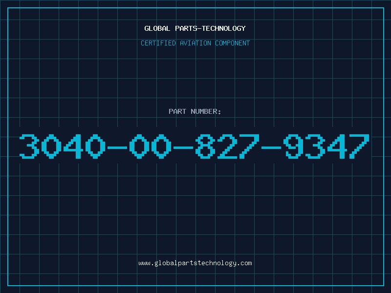 Aviation Part 3040-00-827-9347