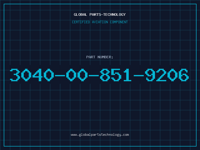 Aviation Part 3040-00-851-9206