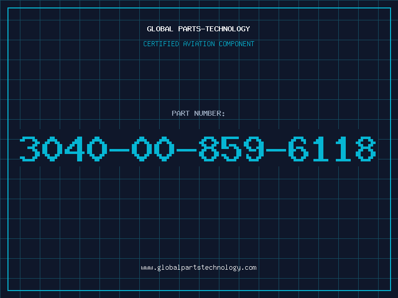 Aviation Part 3040-00-859-6118