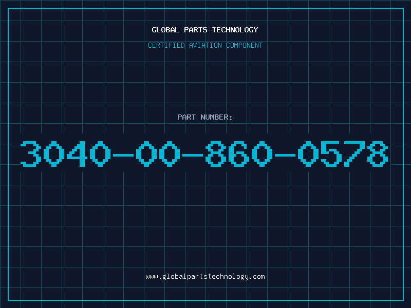 Aviation Part 3040-00-860-0578