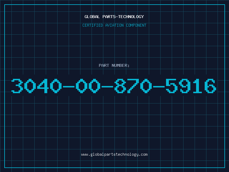 Aviation Part 3040-00-870-5916