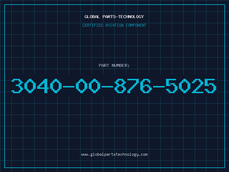 Aviation Part 3040-00-876-5025