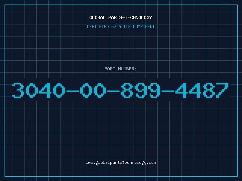 Aviation Part 3040-00-899-4487