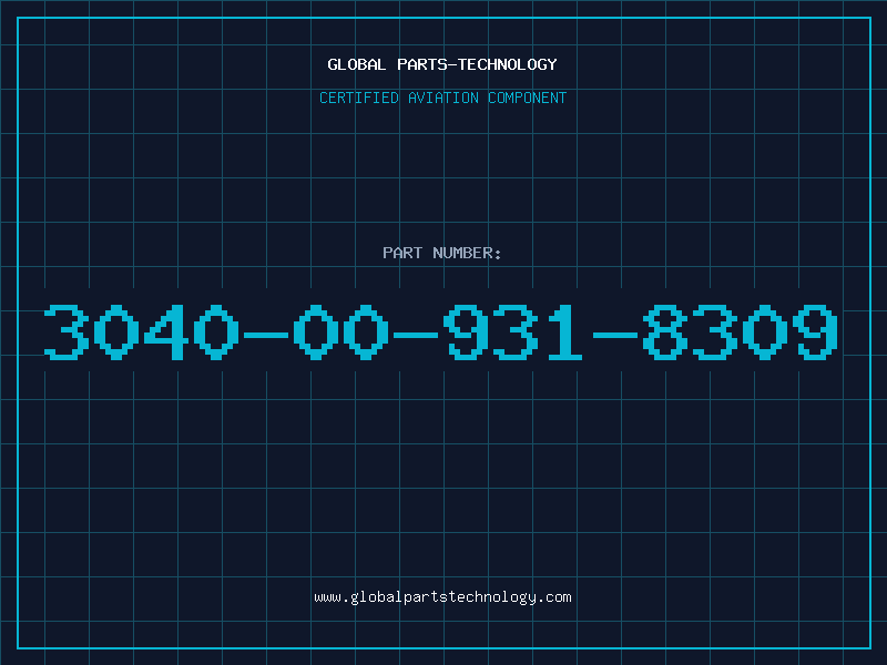 Aviation Part 3040-00-931-8309