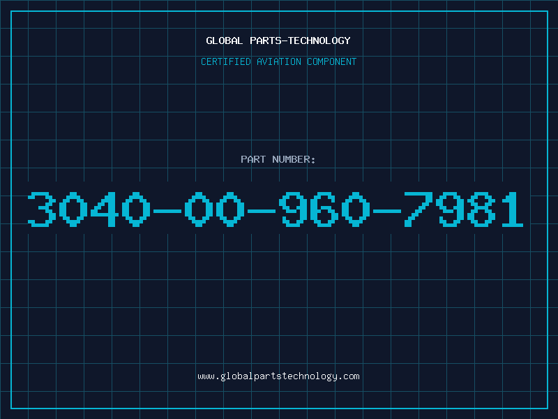 Aviation Part 3040-00-960-7981