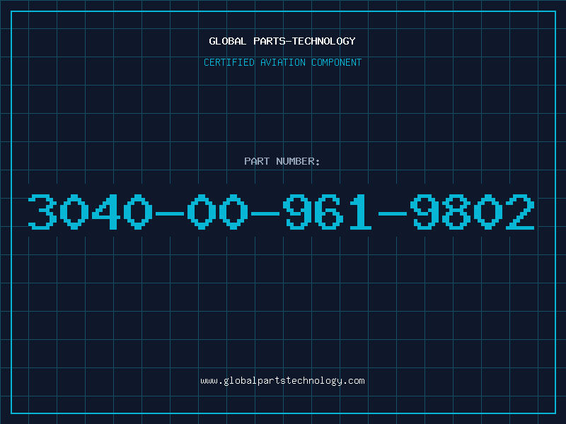 Aviation Part 3040-00-961-9802