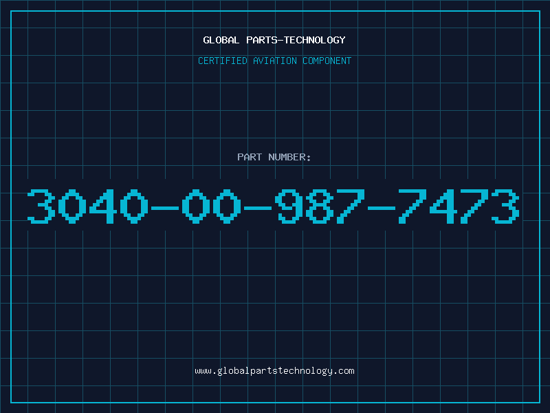 Aviation Part 3040-00-987-7473